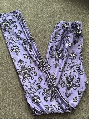 Poprageous Disney’s Haunted Mansion wallpaper Leggings medium